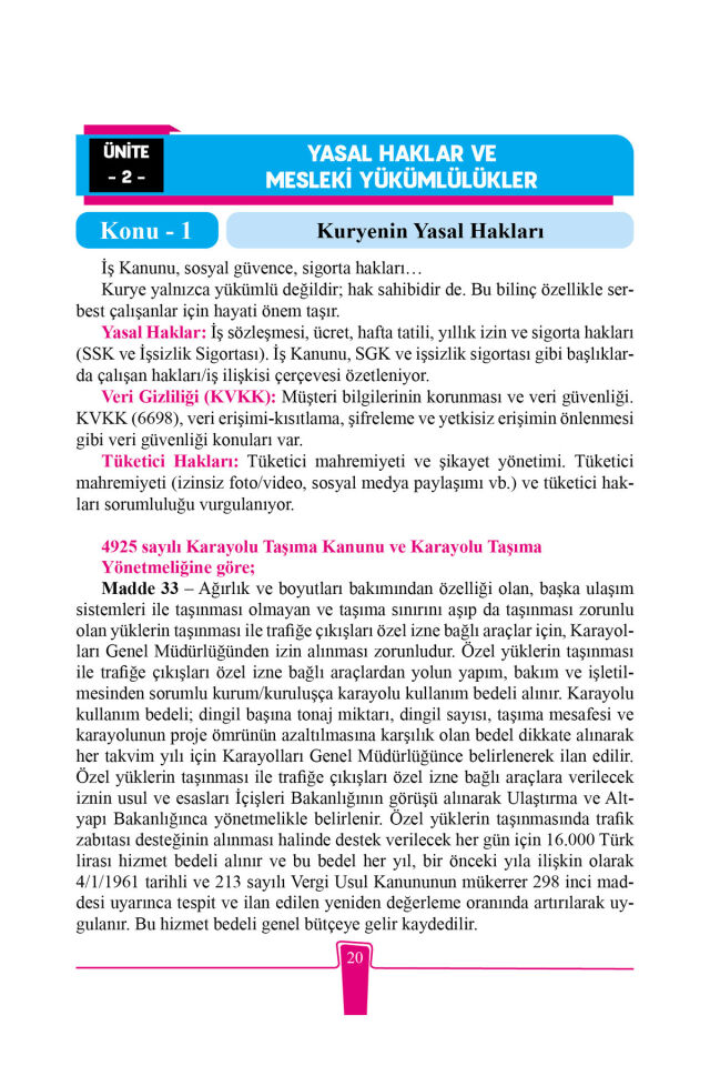 SRC KURYE EĞİTİM KİTABI-MOTO KURYE